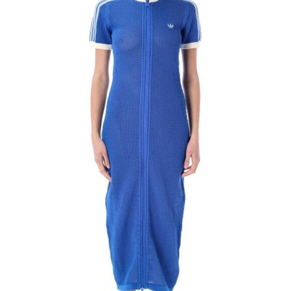 adidas Originals Dresses & Skirts - Adidas Blue Knit Dress